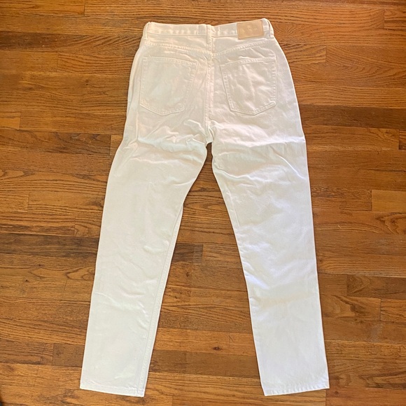 Everlane The Cheeky Jean Womens 26 Regular White 90s high rise - Picture 3 of 6